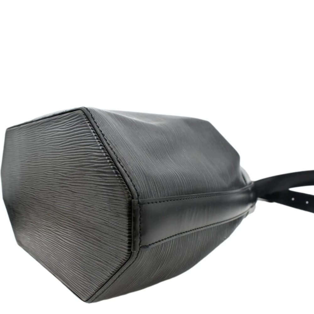 LOUIS VUITTON  Sac D'Epaule PM Epi Leather Bucket Bag Black - Picture 8 of 11